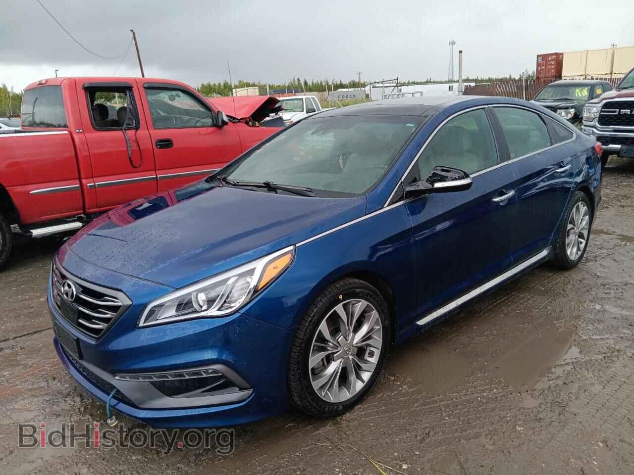 Фотография 5NPE34AB3HH527811 - HYUNDAI SONATA 2017