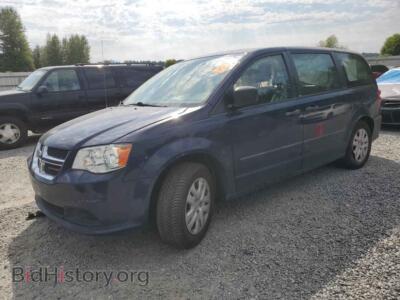 2013 Dodge CARAVAN SE, blue — VIN 2C4RDGBG5DR790079, Copart