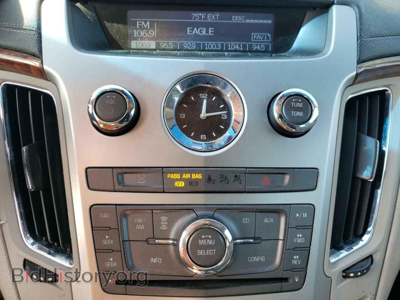 2010 CADILLAC CTS - VIN: 1G6DE5EG3A0136830 - Фото 9