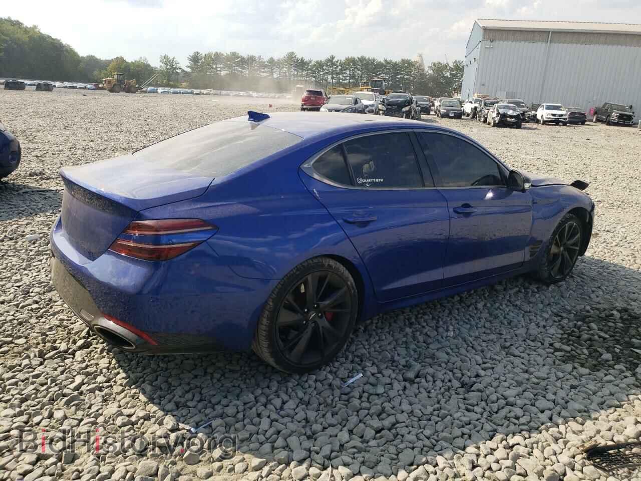 2022 GENESIS G70 BASE - VIN: KMTG54TE8NU092104 - Фото 3