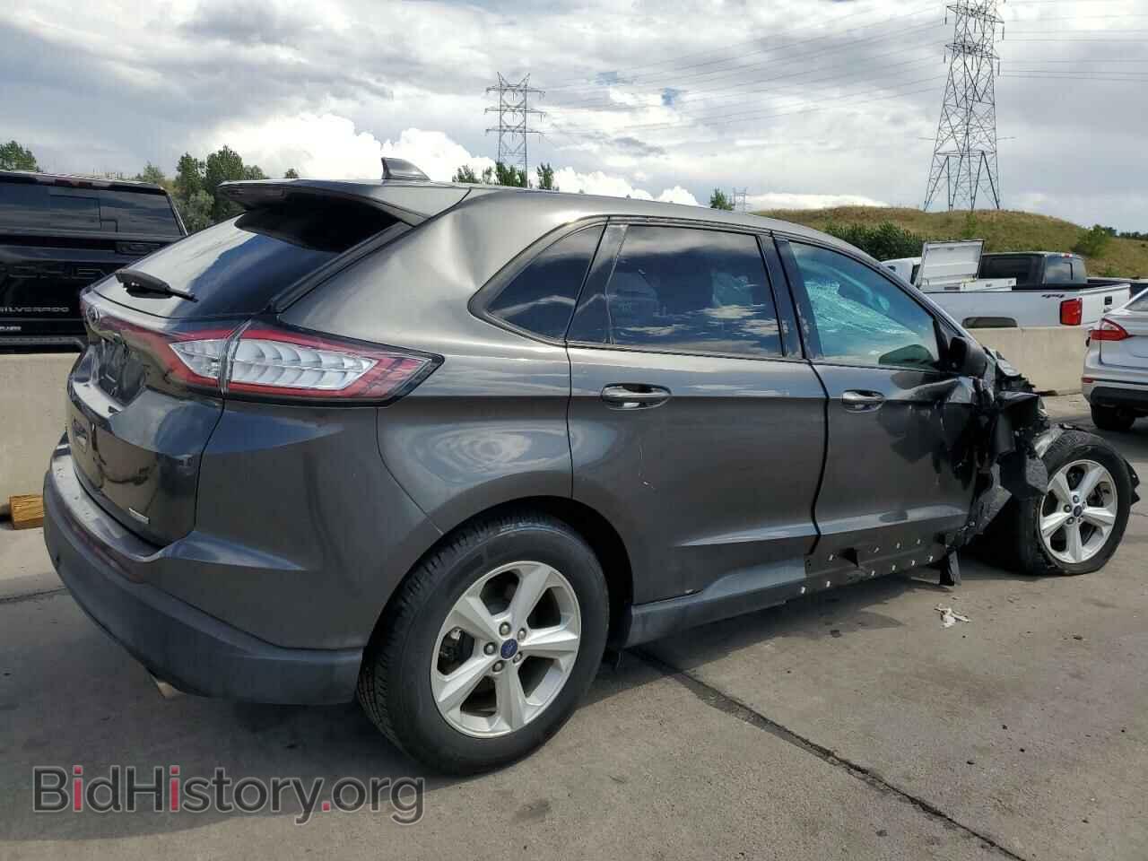 2015 FORD EDGE - VIN: 2FMTK3G99FBB51869 - Фото 3