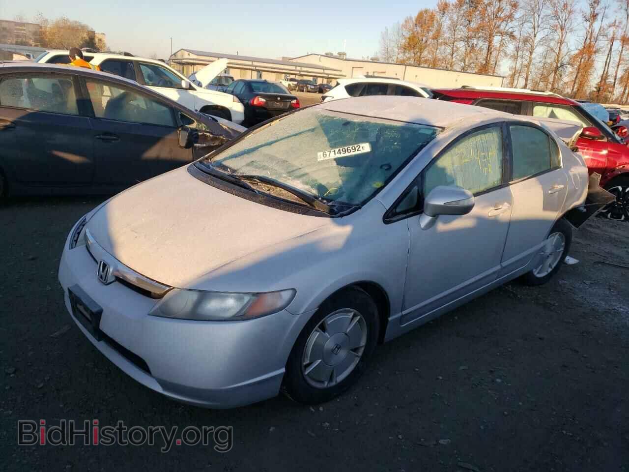 2007 HONDA CIVIC - VIN: JHMFA36237S018149 - Фото 2