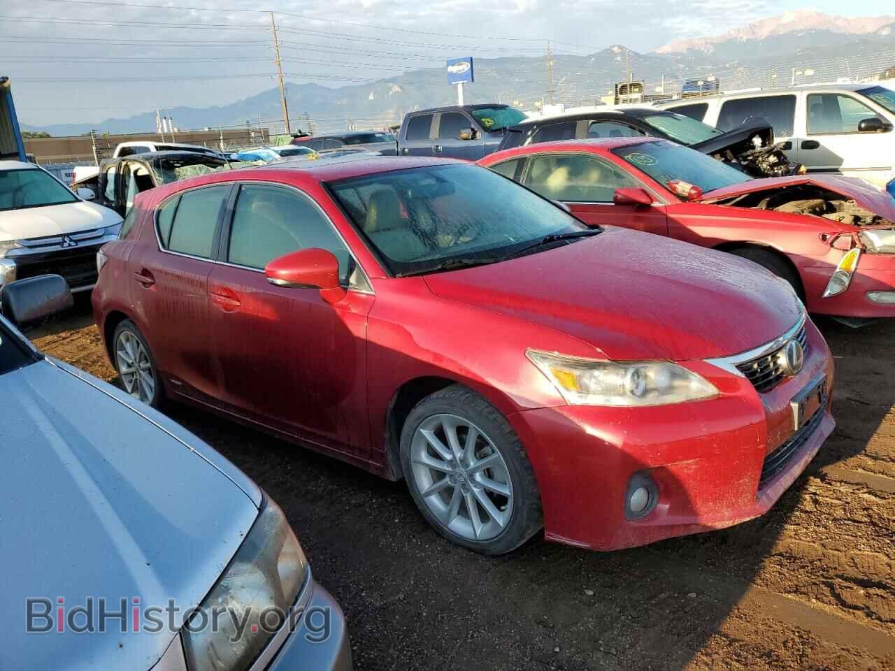 2012 LEXUS CT 200 - VIN: JTHKD5BHXC2111725 - Фото 4
