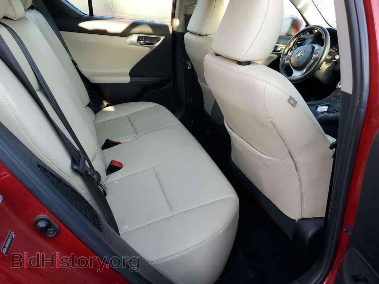 2012 LEXUS CT 200 - VIN: JTHKD5BHXC2111725 - Фото 10
