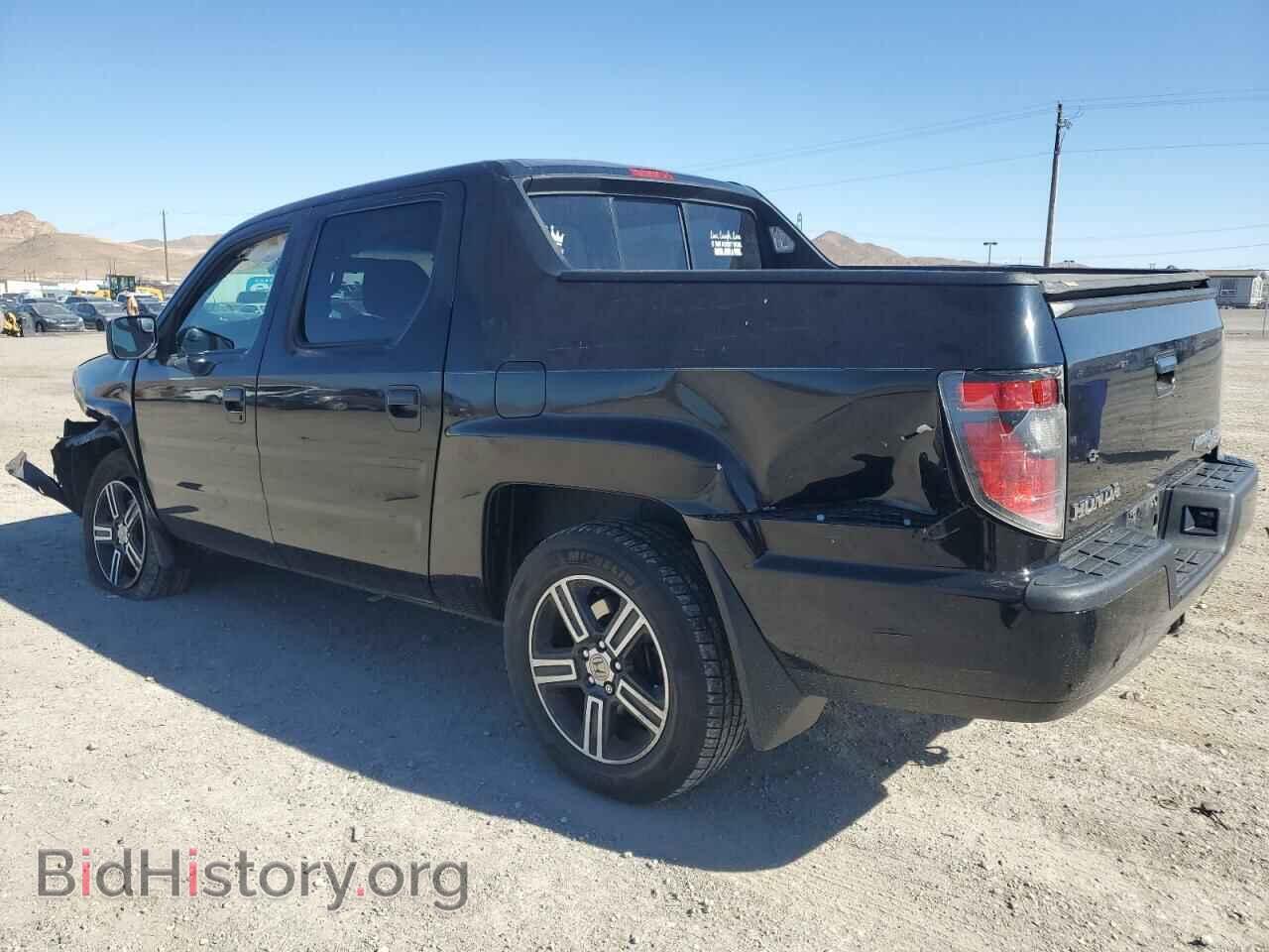 2012 HONDA RIDGELINE - VIN: 5FPYK1F70CB453877 - Фото 2