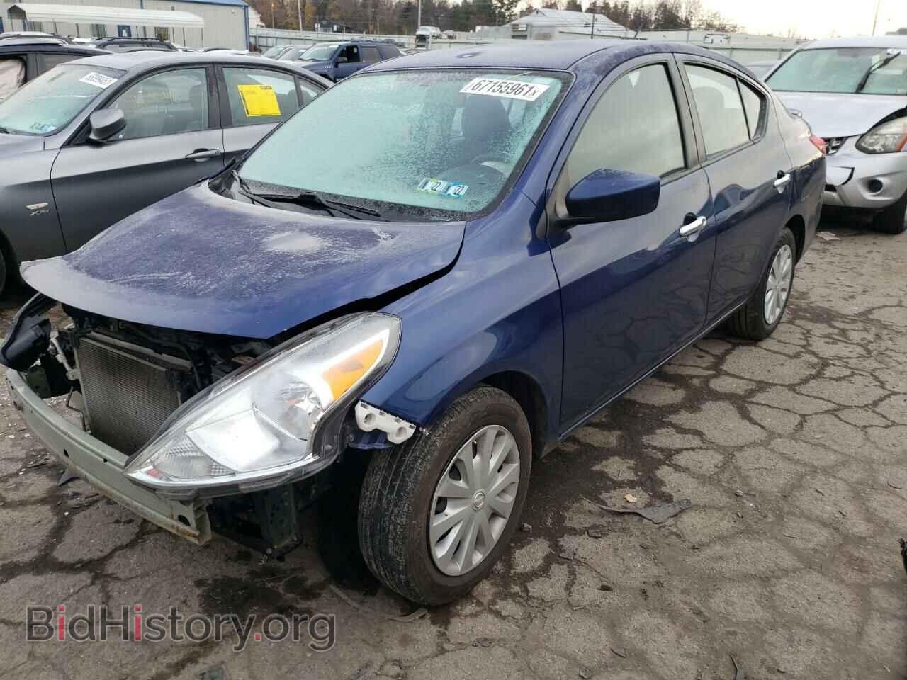 2019 NISSAN VERSA - VIN: 3N1CN7AP3KL850829 - Фото 2