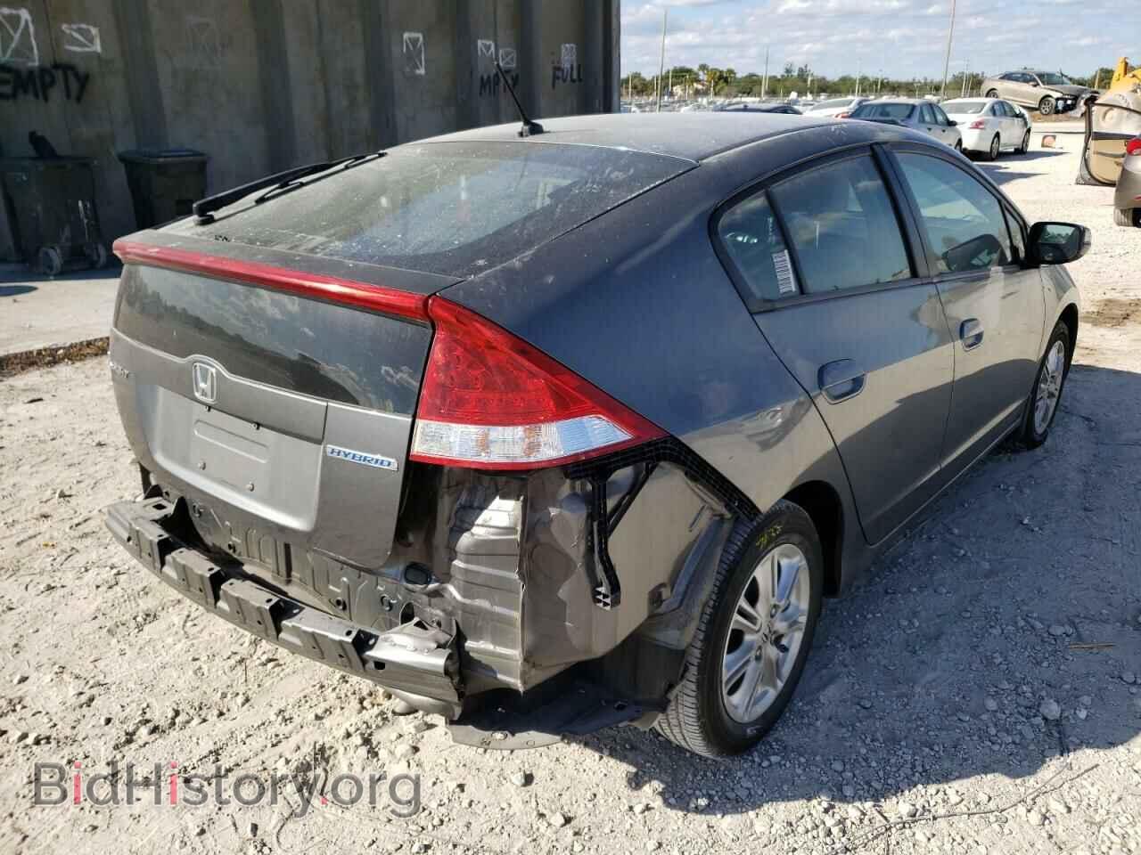 2010 HONDA INSIGHT - VIN: JHMZE2H79AS037090 - Фото 4