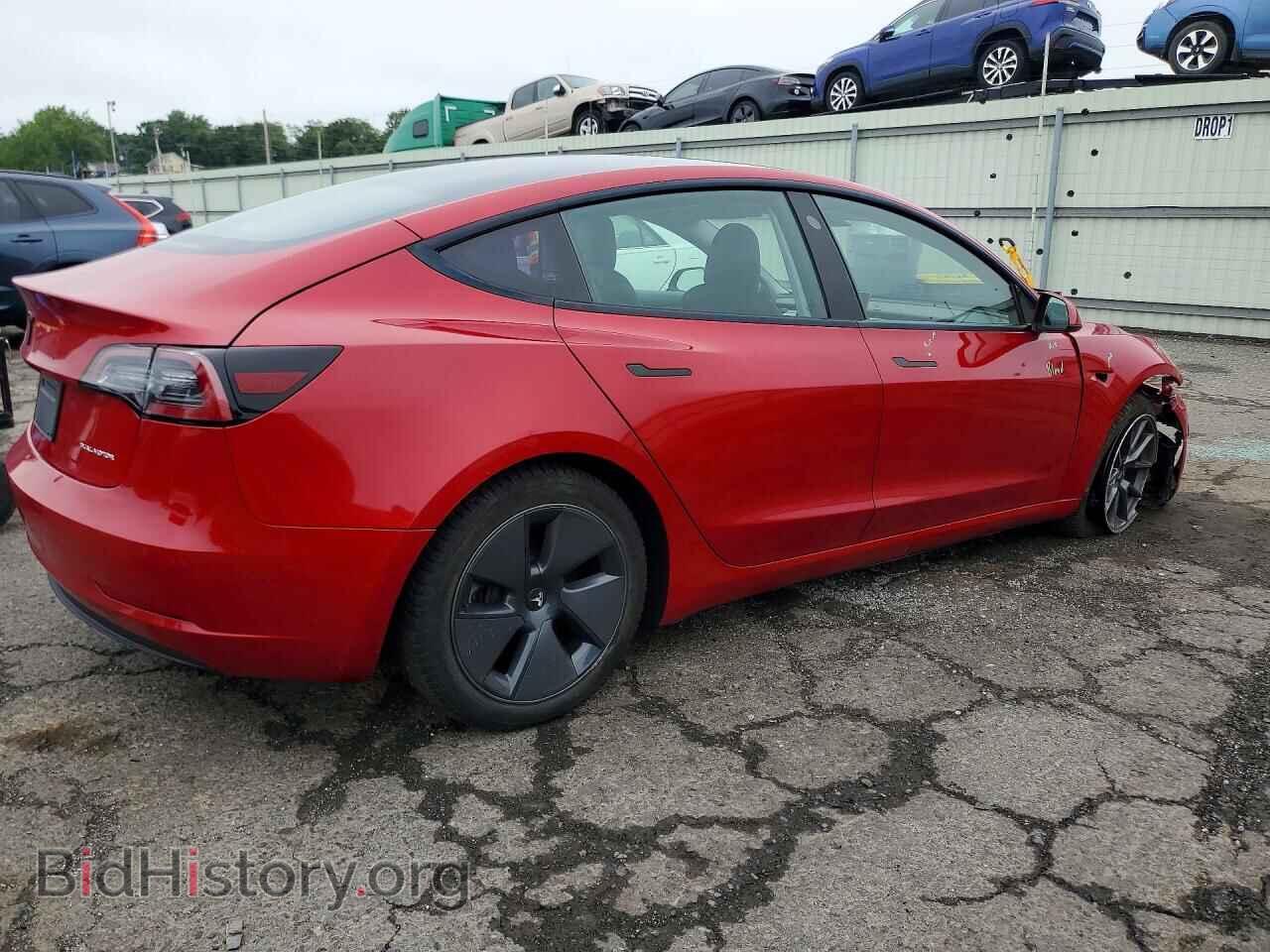 2022 TESLA MODEL 3 - VIN: 5YJ3E1EB2NF193744 - Фото 3