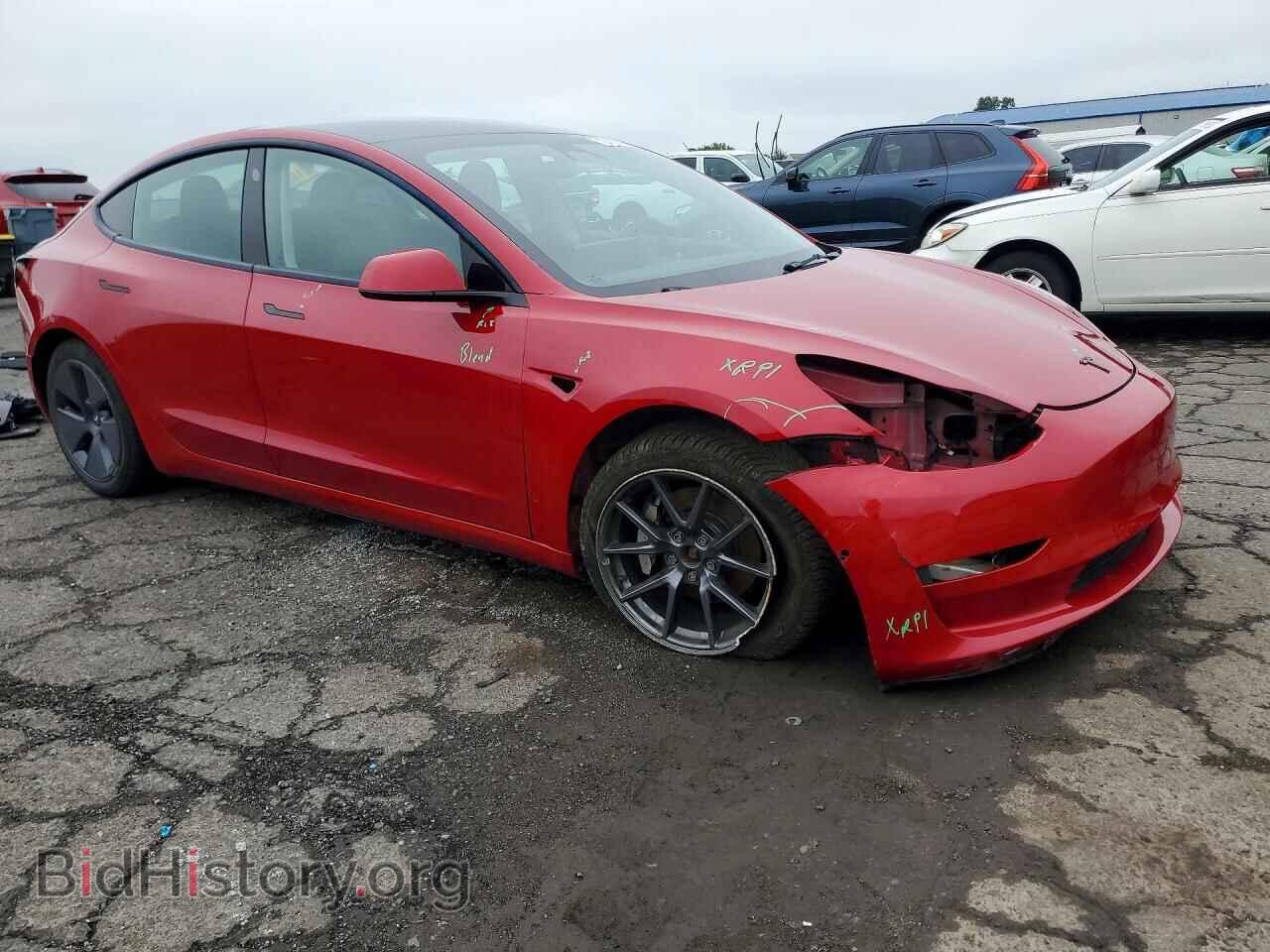 2022 TESLA MODEL 3 - VIN: 5YJ3E1EB2NF193744 - Фото 4