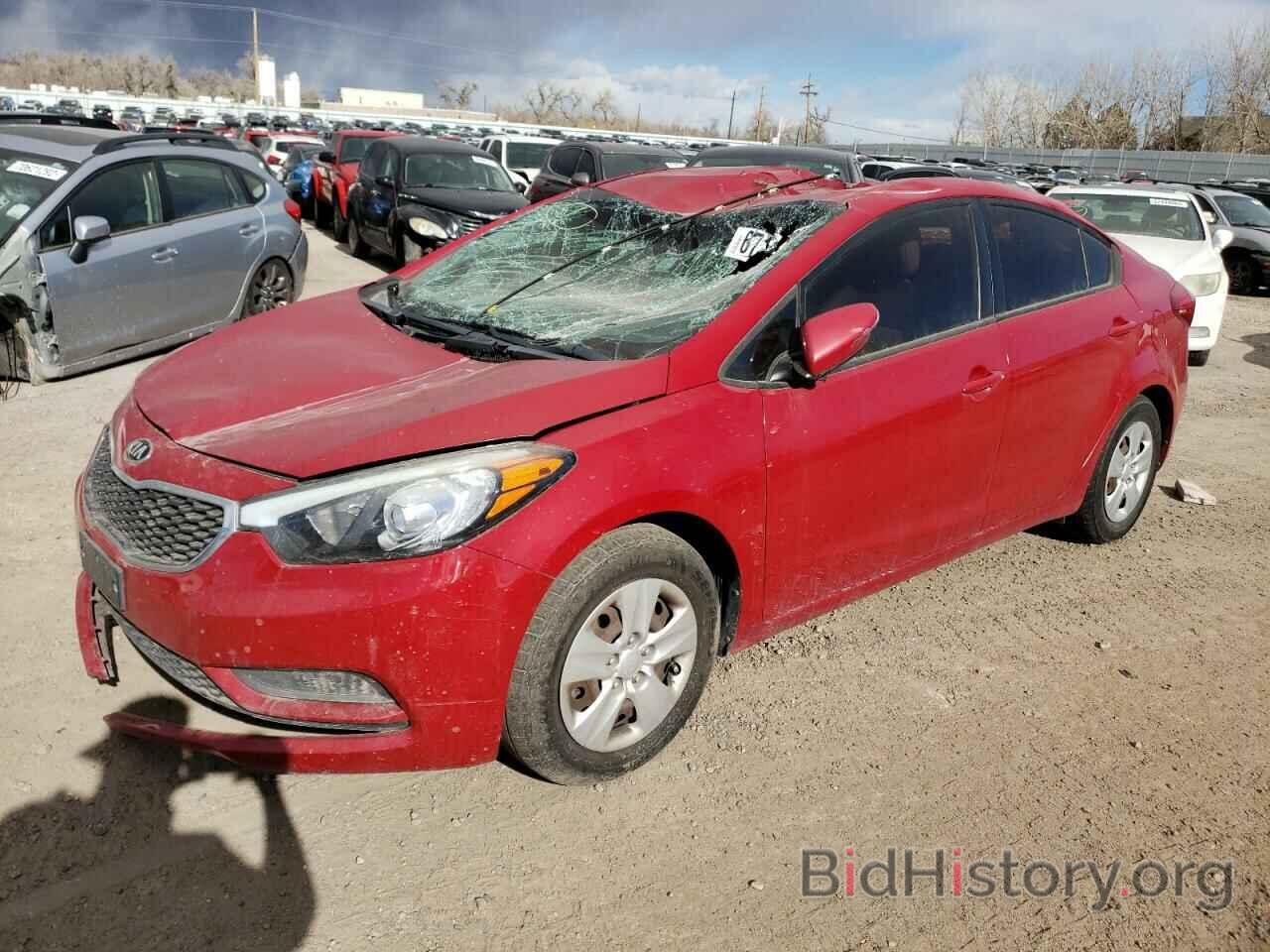 Фотография KNAFX4A65G5512928 - KIA FORTE 2016