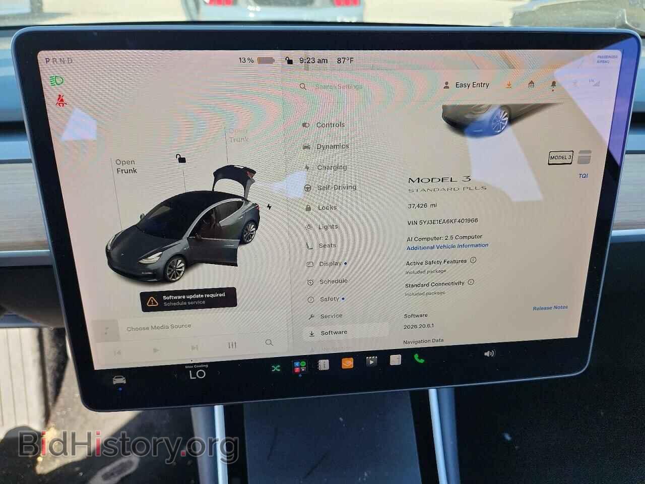 2019 TESLA MODEL 3 - VIN: 5YJ3E1EA6KF401966 - Photo 9
