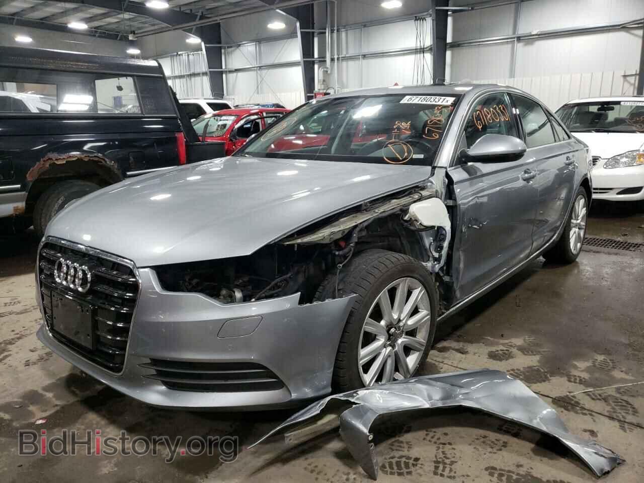 2014 AUDI A6 - VIN: WAUFMAFC5EN085513 - Фото 2
