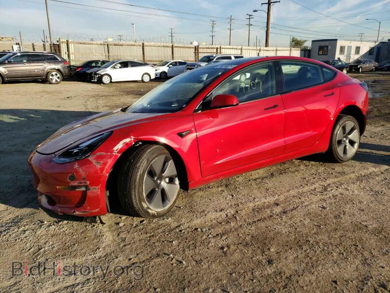 Photo 5YJ3E1EA2NF289302 - TESLA MODEL 3 2022