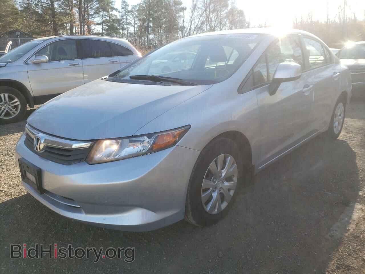 2012 HONDA CIVIC - VIN: 2HGFB2F41CH059585 - Фото 2