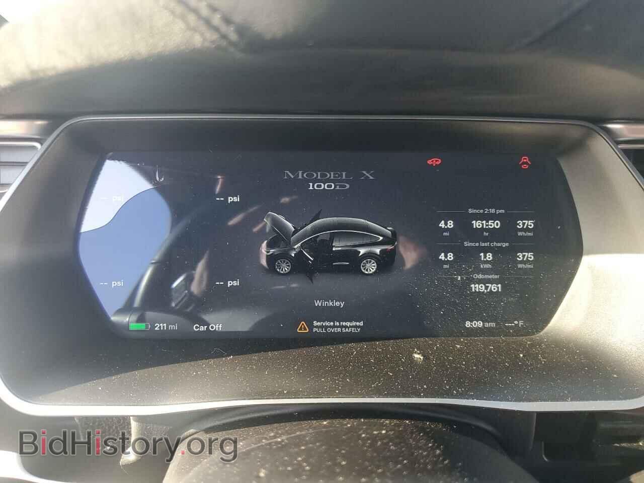 2017 TESLA MODEL X - VIN: 5YJXCBE20HF051054 - Photo 9