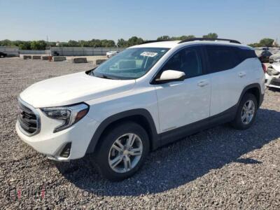 2021 GMC TERRAIN SLE, white — VIN 3GKALTEVXML393861, Copart