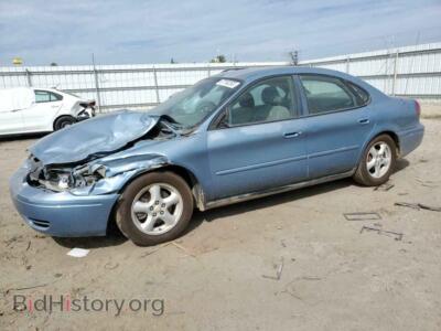 2006 Ford TAURUS Taurus SE, blue — VIN 1FAFP53U66A223654, Copart