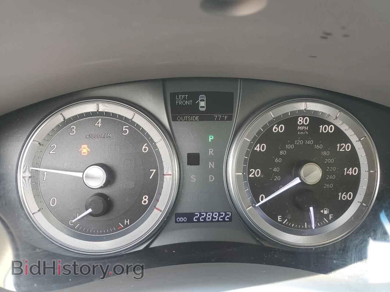 2012 LEXUS ES350 - VIN: JTHBK1EG5C2493390 - Фото 9