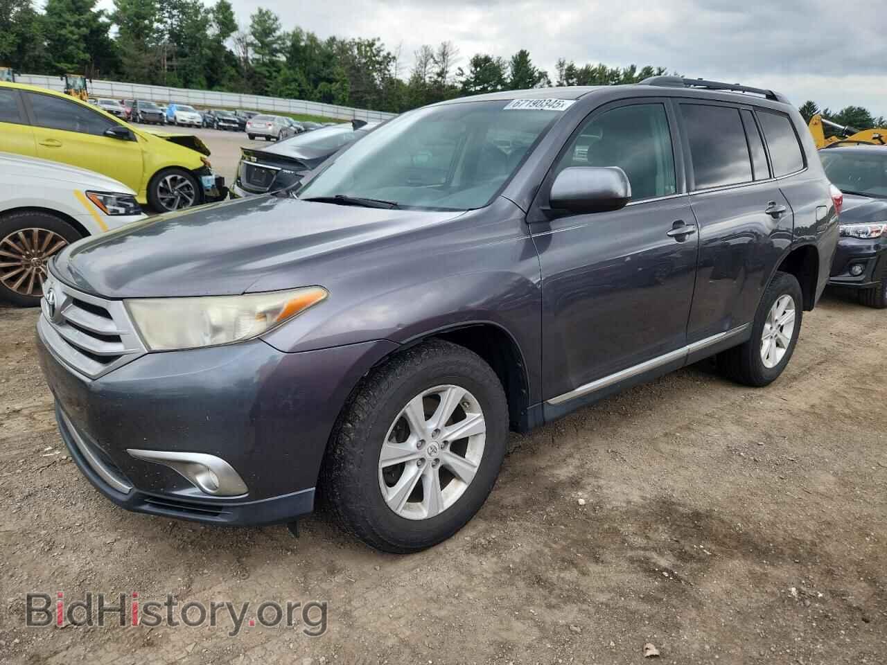 Photo 5TDBK3EH6CS119398 - TOYOTA HIGHLANDER 2012