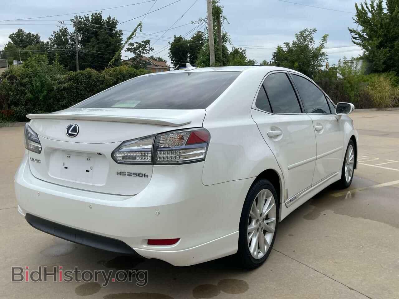 2010 LEXUS HS - VIN: JTHBB1BA6A2031188 - Photo 4