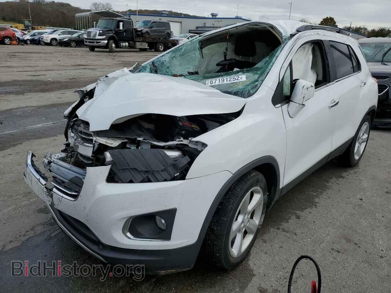 2016 CHEVROLET TRAX - VIN: 3GNCJMSB0GL160691 - Фото 2