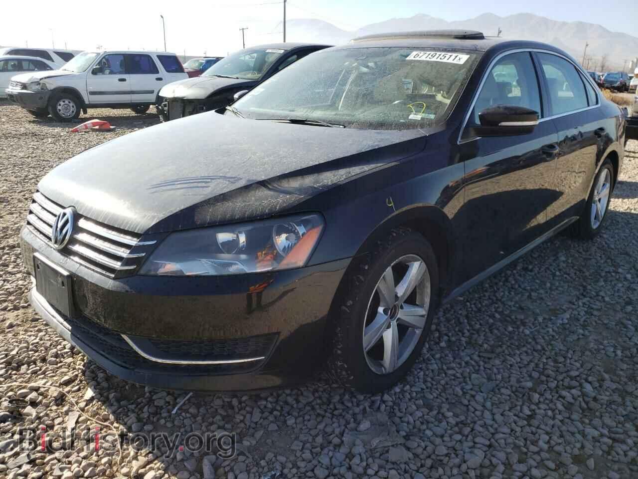 2013 VOLKSWAGEN PASSAT - VIN: 1VWBP7A32DC009466 - Фото 2