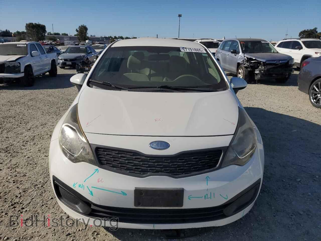 2013 KIA RIO - VIN: KNADM4A34D6232171 - Фото 5