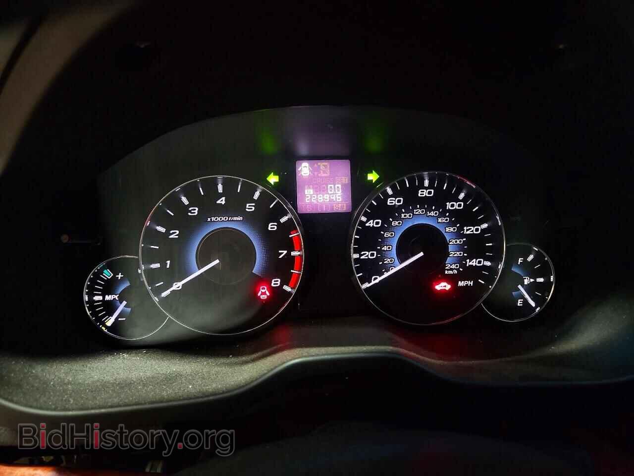 2011 SUBARU OUTBACK - VIN: 4S4BRBKC8B3421723 - Фото 9