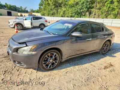 2012 Nissan MAXIMA 3.5 S, серый — VIN 1N4AA5AP7CC816111, Copart