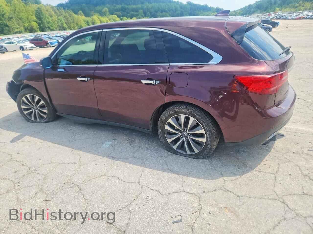 2016 ACURA MDX - VIN: 5FRYD4H42GB062760 - Фото 2