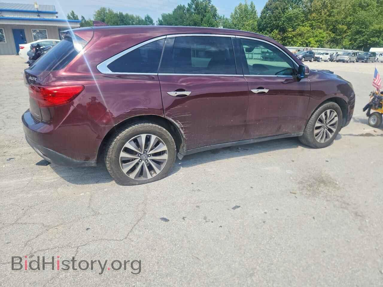2016 ACURA MDX - VIN: 5FRYD4H42GB062760 - Фото 3