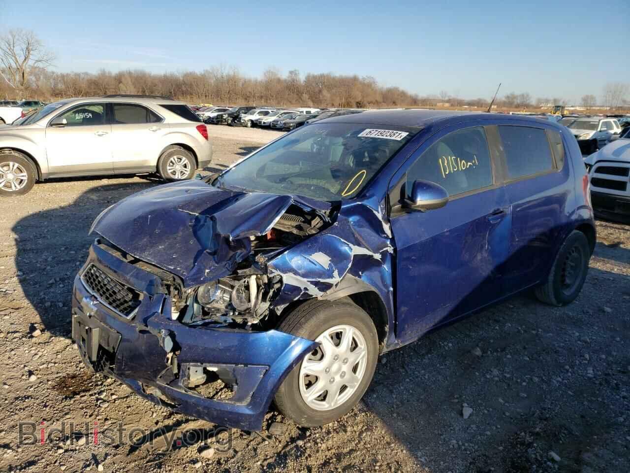 2013 CHEVROLET SONIC - VIN: 1G1JB6SH2D4103478 - Фото 2