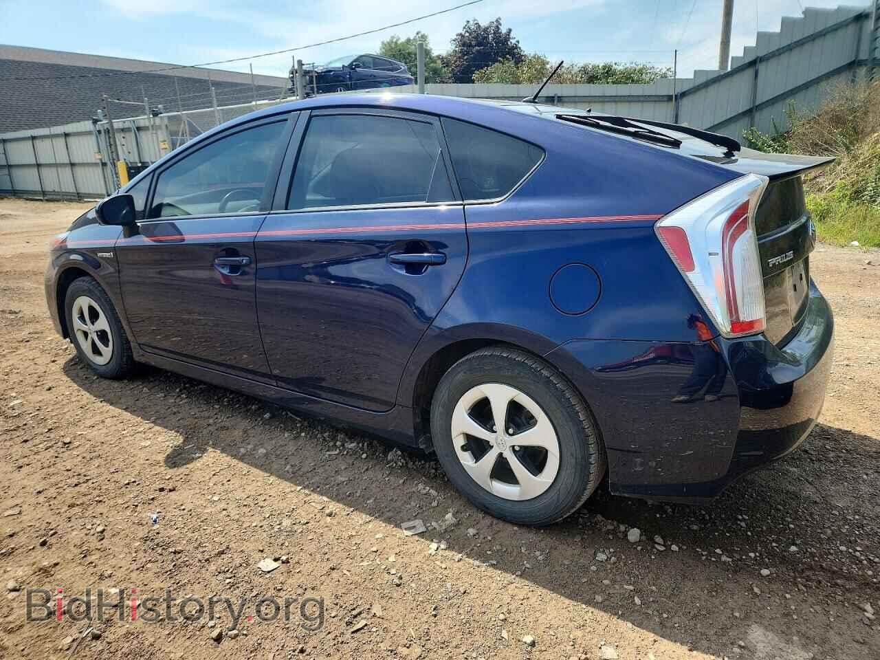 2014 TOYOTA PRIUS - VIN: JTDKN3DU8E0370127 - Фото 2