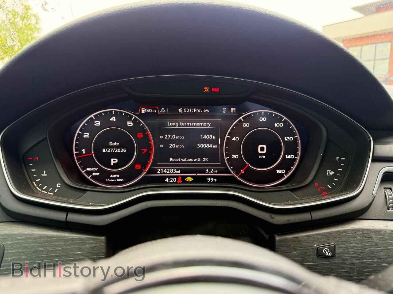 2018 AUDI A4 - VIN: WAUKMAF45JA224967 - Photo 8