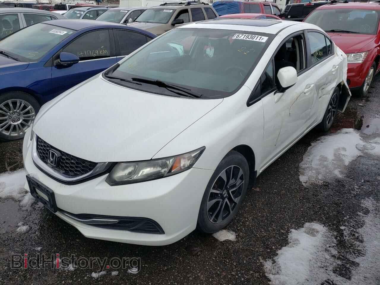 2013 HONDA CIVIC - VIN: 2HGFB2F50DH007262 - Фото 2