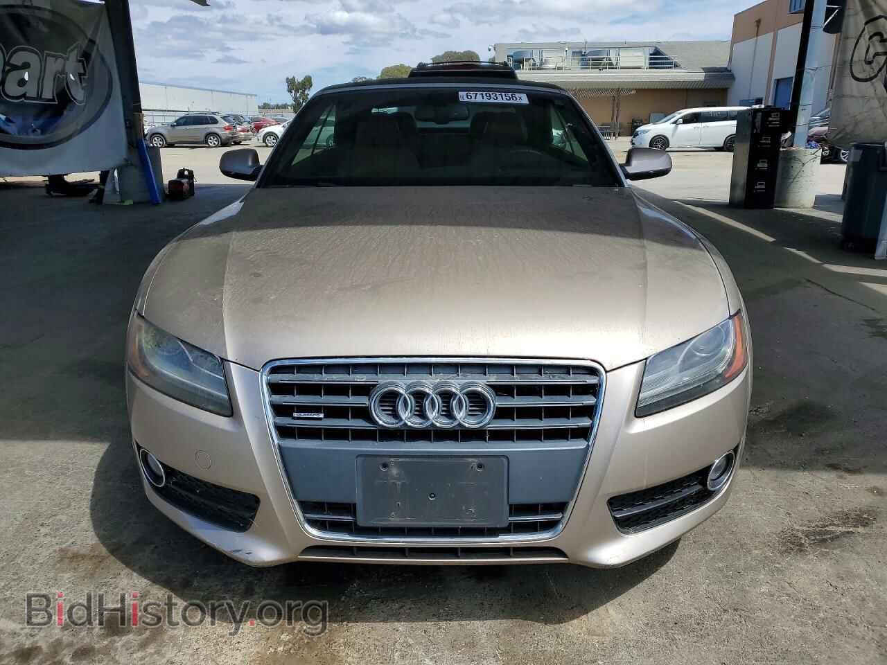 2010 AUDI A5 - VIN: WAULFAFH3AN008447 - Фото 5
