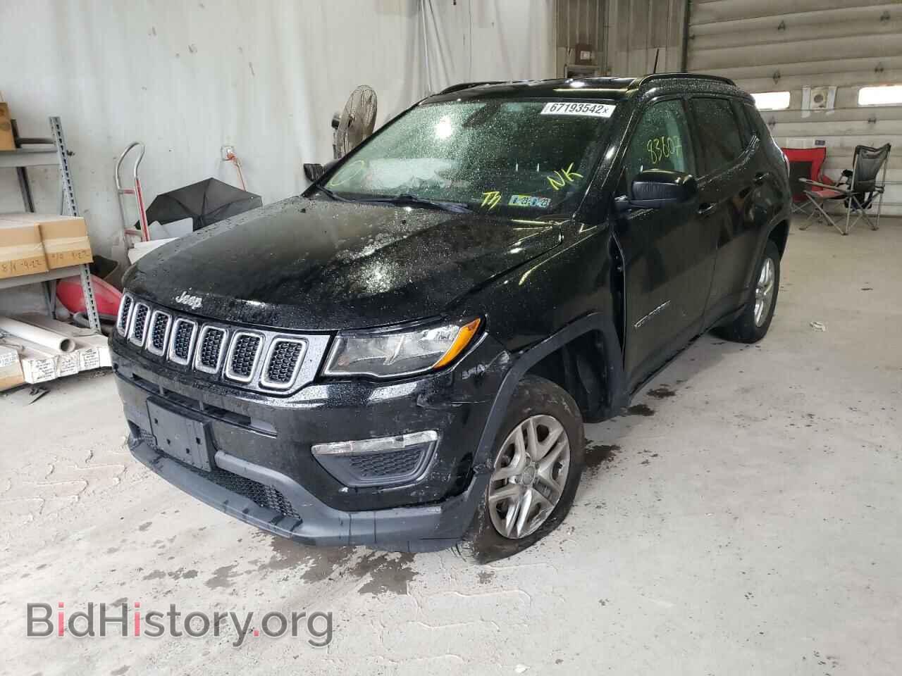 2018 JEEP COMPASS - VIN: 3C4NJDAB1JT211853 - Фото 2