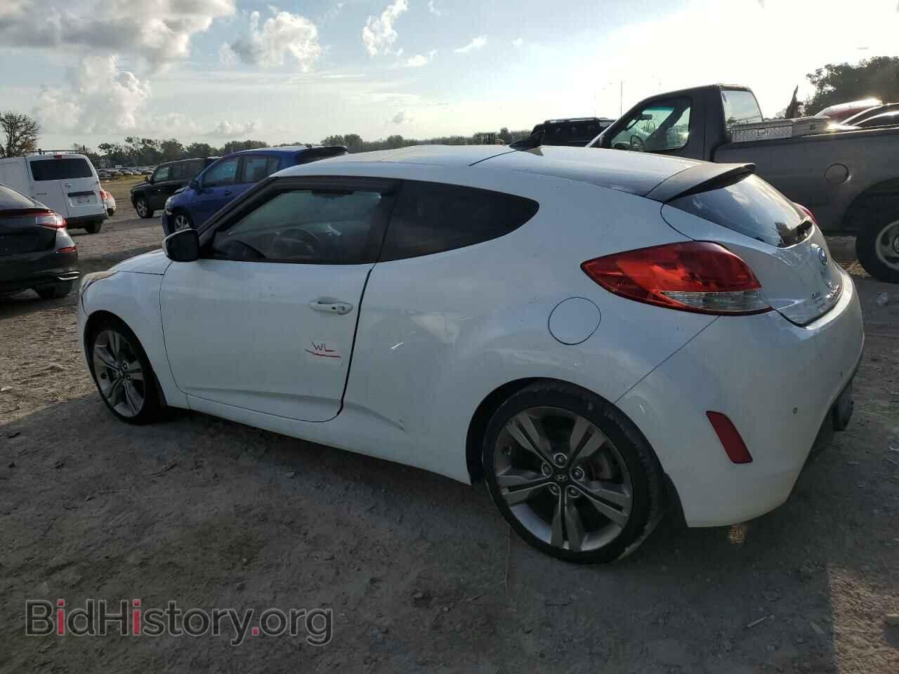 2014 HYUNDAI VELOSTER - VIN: KMHTC6AD2EU200656 - Фото 2