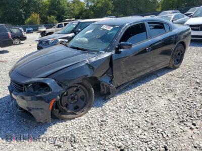 2015 Dodge CHARGER Police, черный — VIN 2C3CDXAG5FH890672, Copart