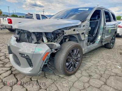 2021 Dodge DURANGO GT, серый — VIN 1C4RDHDG0MC803977, Copart