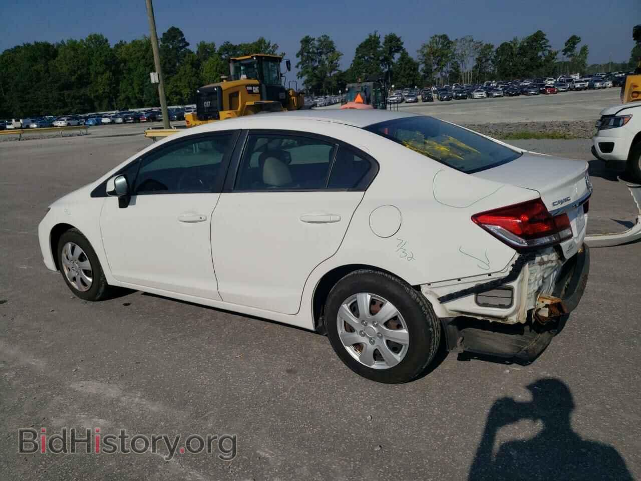 2013 HONDA CIVIC - VIN: 2HGFB2F54DH557192 - Фото 2