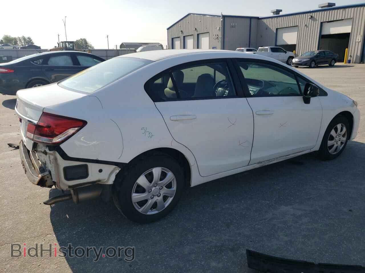 2013 HONDA CIVIC - VIN: 2HGFB2F54DH557192 - Фото 3