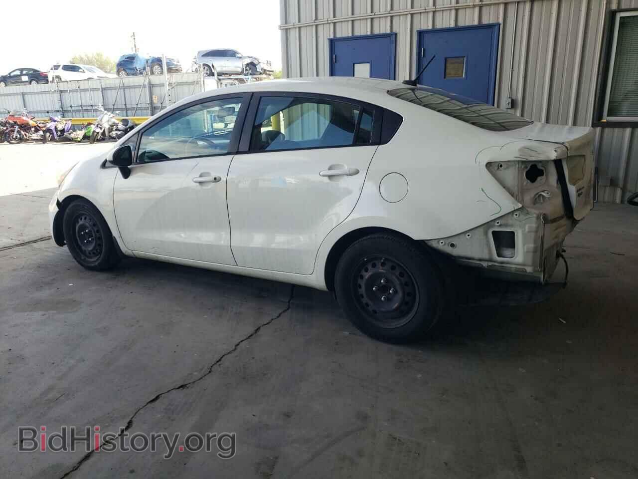 2014 KIA RIO - VIN: KNADM4A30E6365477 - Фото 2