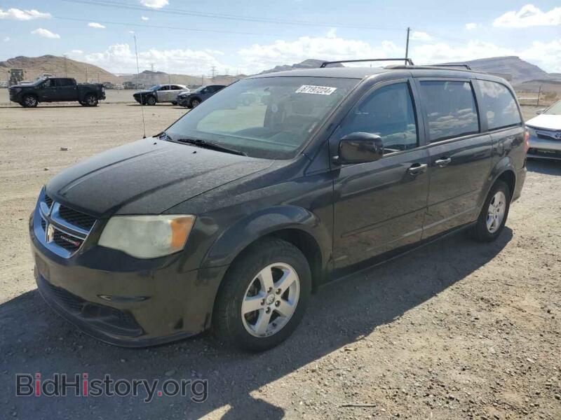 2013 Dodge CARAVAN SXT (VIN 2C4RDGCG6DR552997) — фото 1 из 13, Copart, повреждение: задняя часть