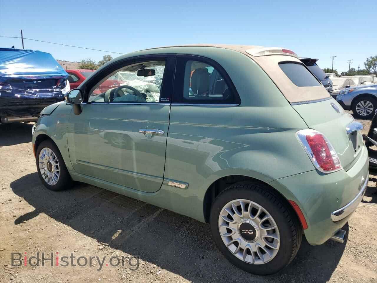 2015 FIAT 500 - VIN: 3C3CFFER3FT562531 - Фото 2