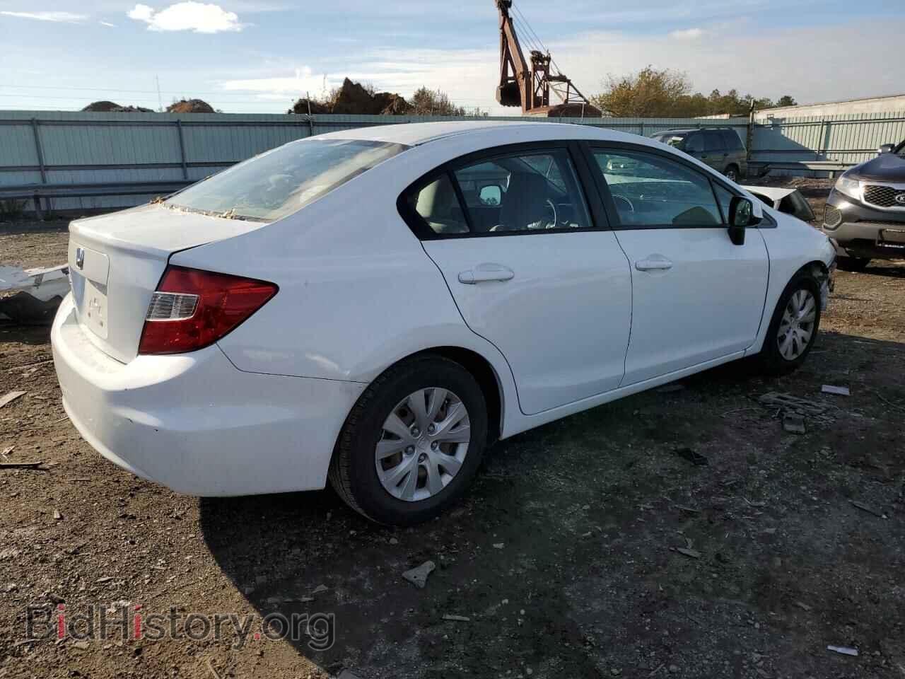 2012 HONDA CIVIC - VIN: 19XFB2F5XCE335460 - Фото 3