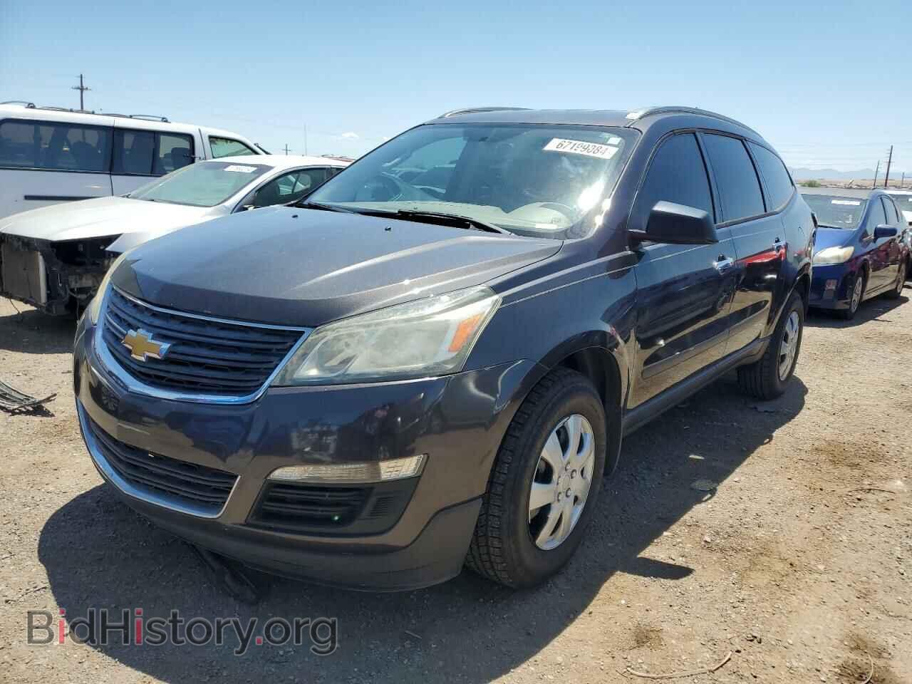 Фотография 1GNKRFED3EJ196831 - CHEVROLET TRAVERSE 2014