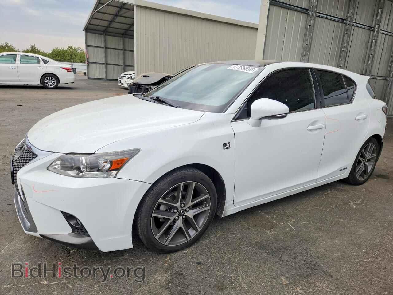 Фотография JTHKD5BH6H2294080 - LEXUS CT 200 2017