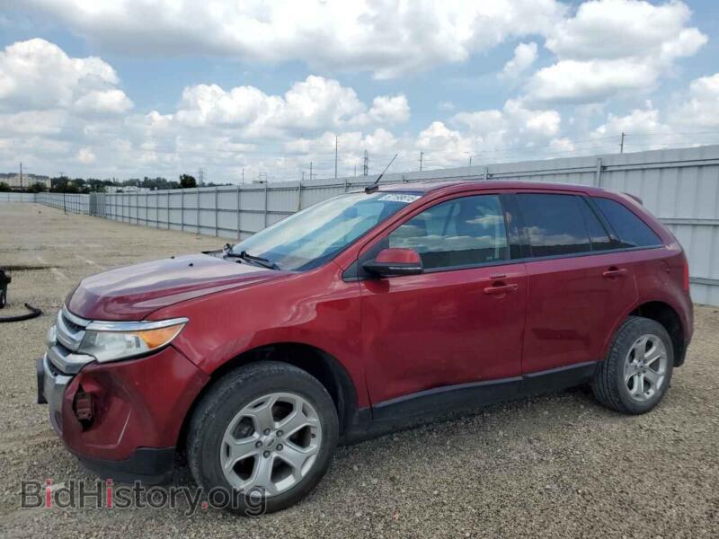 2014 Ford EDGE SEL (VIN 2FMDK3JC2EBA24176) — photo 1 of 13, Copart, damage: front end