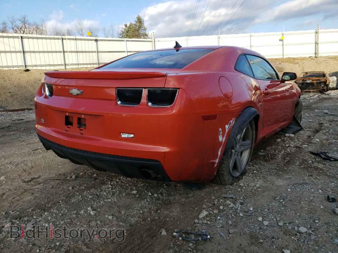2012 CHEVROLET CAMARO - VIN: 2G1FB1E36C9206620 - Фото 4